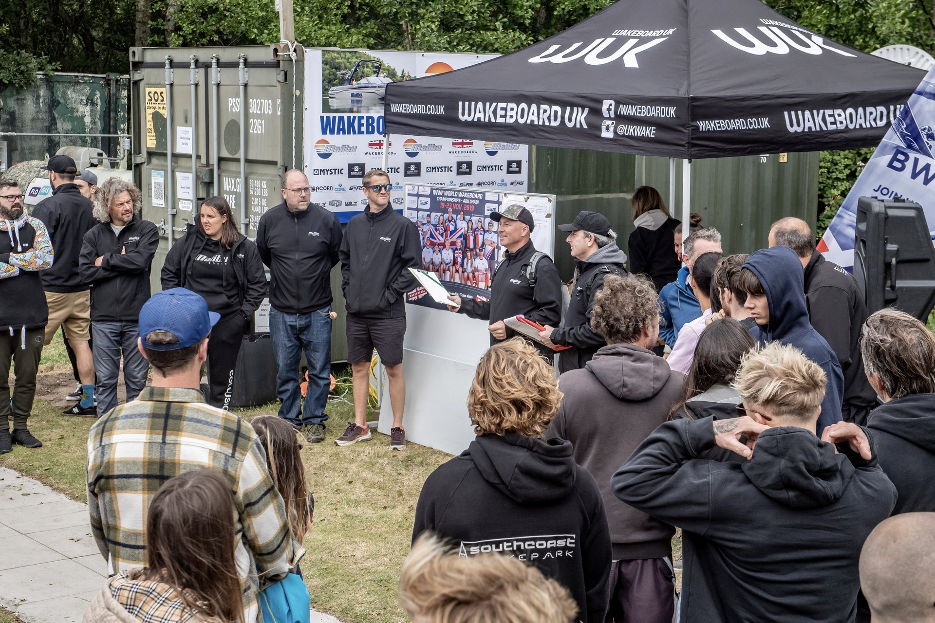 Mark Goldsmith at the 2022 Malibu Boats UK Wakeboard And Wakesurf Nationals